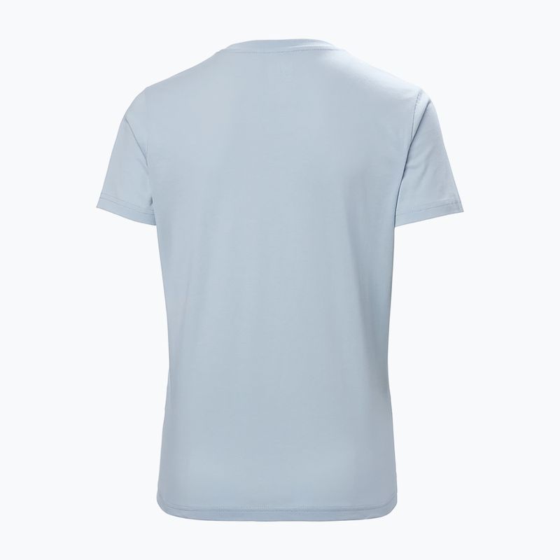 Дамска тениска за трекинг Helly Hansen HH Logo blue 34112_582 5