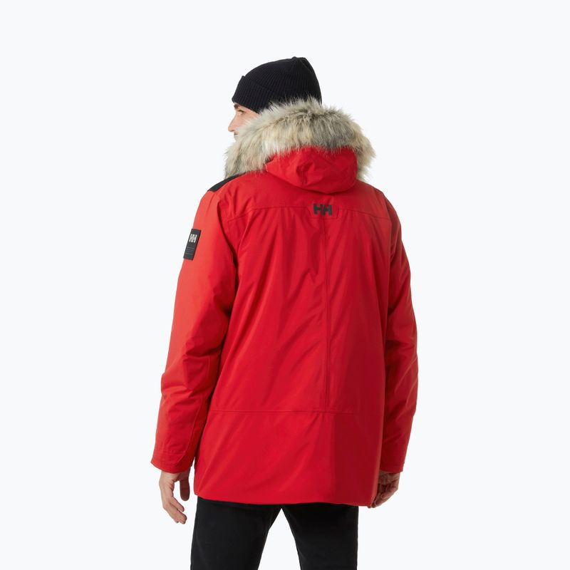 Helly Hansen мъжко дъждобранно яке Reine Parka червено 53630_162 2