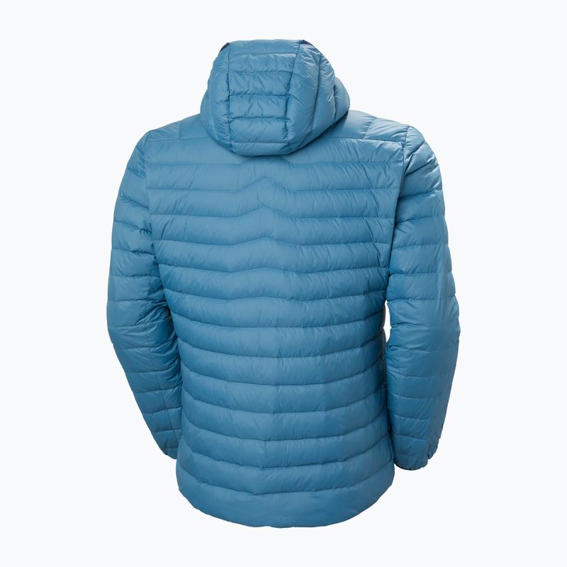 Мъжко яке Helly Hansen Verglas с качулка и пух 625 blue 63005 6