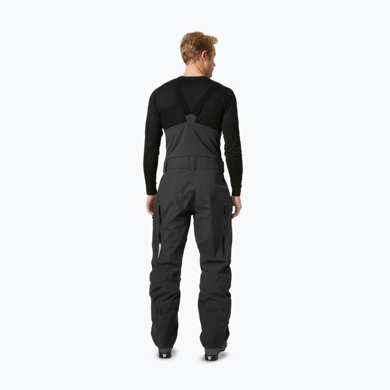 Мъжки скиорски панталони Helly Hansen Sogn Bib Shell black 2