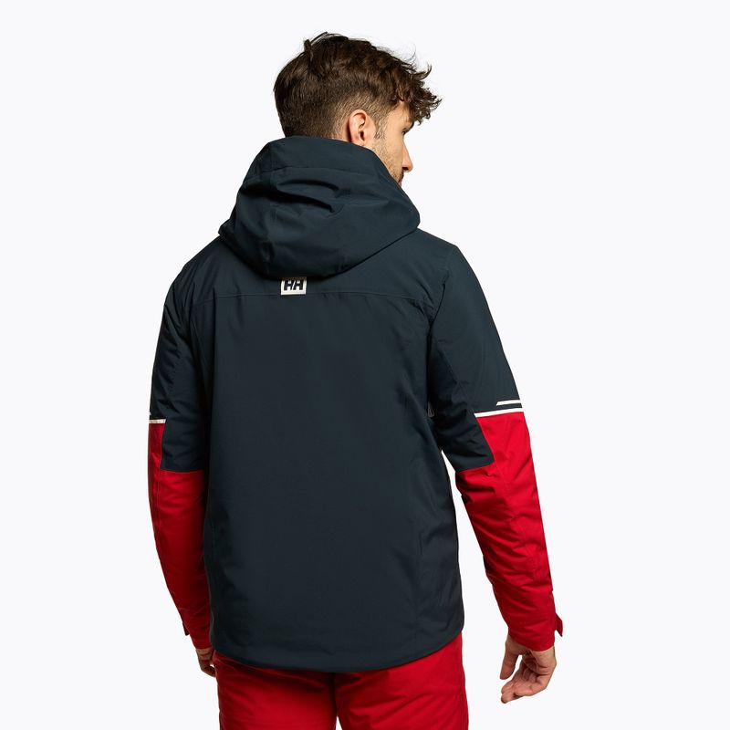 Мъжко ски яке Carv Lifaloft на Helly Hansen в тъмносиньо и червено 65777_597 3