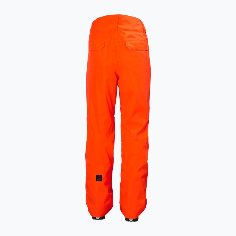 Мъжки скиорски панталони Helly Hansen Sogn Cargo neon orange 6