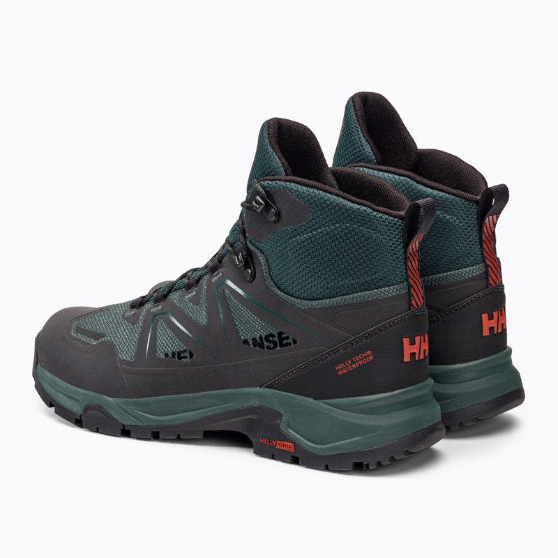 Helly Hansen Cascade Mid HT най-тъмен смърч/черно мъжки ботуши за трекинг 4