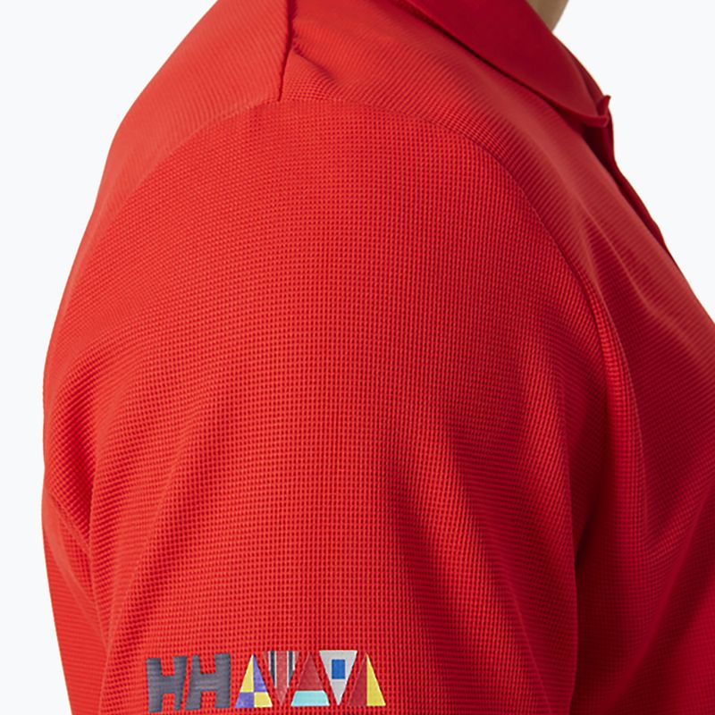 Мъжка риза Ocean Polo на Helly Hansen червена 34207_222 4