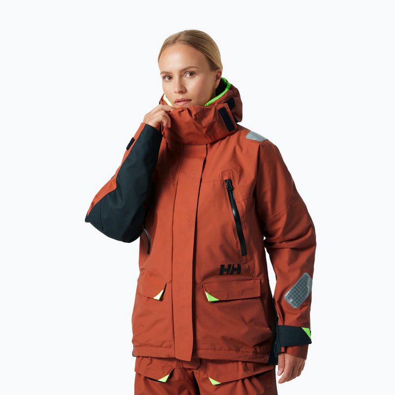 Helly Hansen Skagen Offshore дамско ветроходно яке теракота