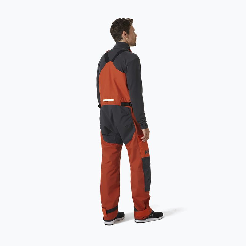 Мъжки панталони за ветроходство Newport Coastal Bib canyon на Helly Hansen 2
