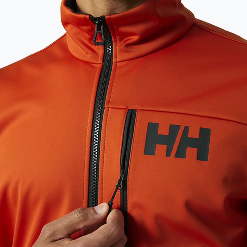 Helly Hansen HP ветроустойчив поларен мъжки ветроходен суитшърт оранжев 34288_300 4