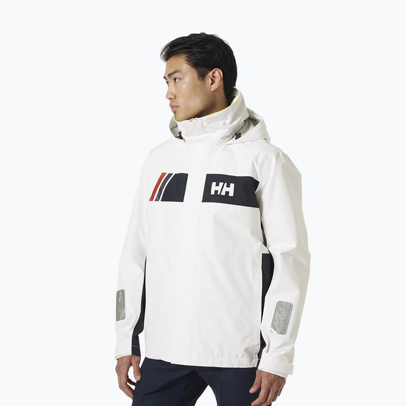 Helly Hansen Newport Coastal мъжко яке за ветроходство бяло 34290_001