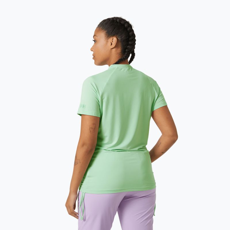 Helly Hansen дамска тениска Siren 1/2 Zip мента 2