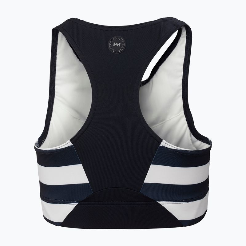 Горнище на бански костюм Helly Hansen HP Cropped Top navy stripe 2