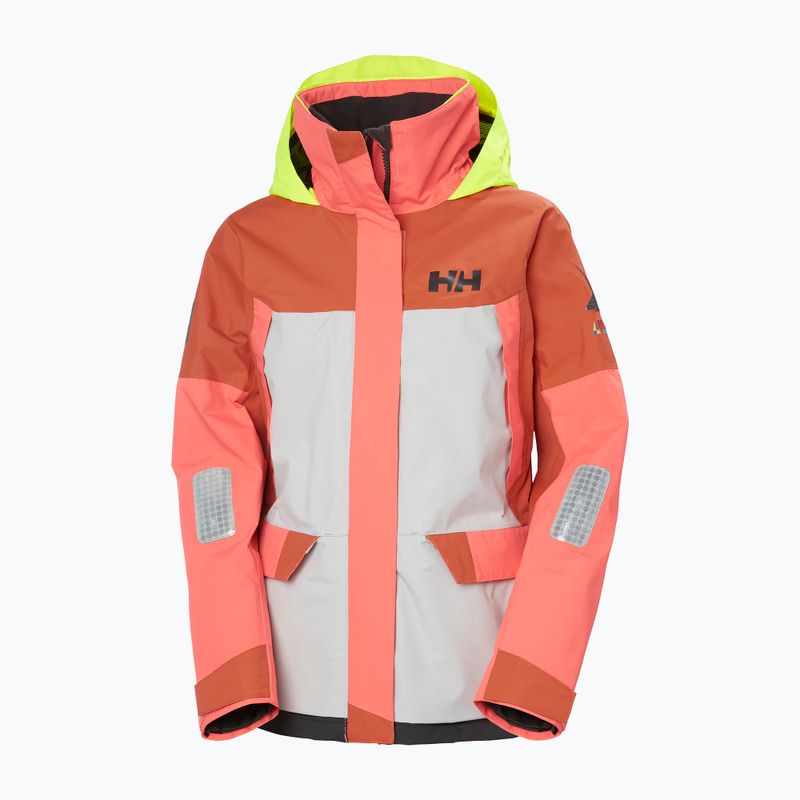 Helly Hansen дамско яке за ветроходство Newport Coastal terracotta 6