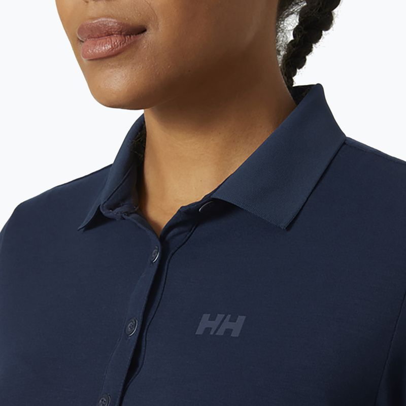 Дамска тениска Helly Hansen Siren Polo Shirt navy blue 34352_597 3