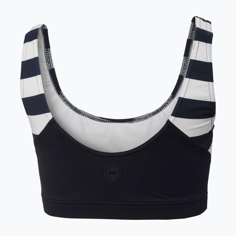 Горнище на бански костюм Helly Hansen HP Bikini Top navy stripe 2