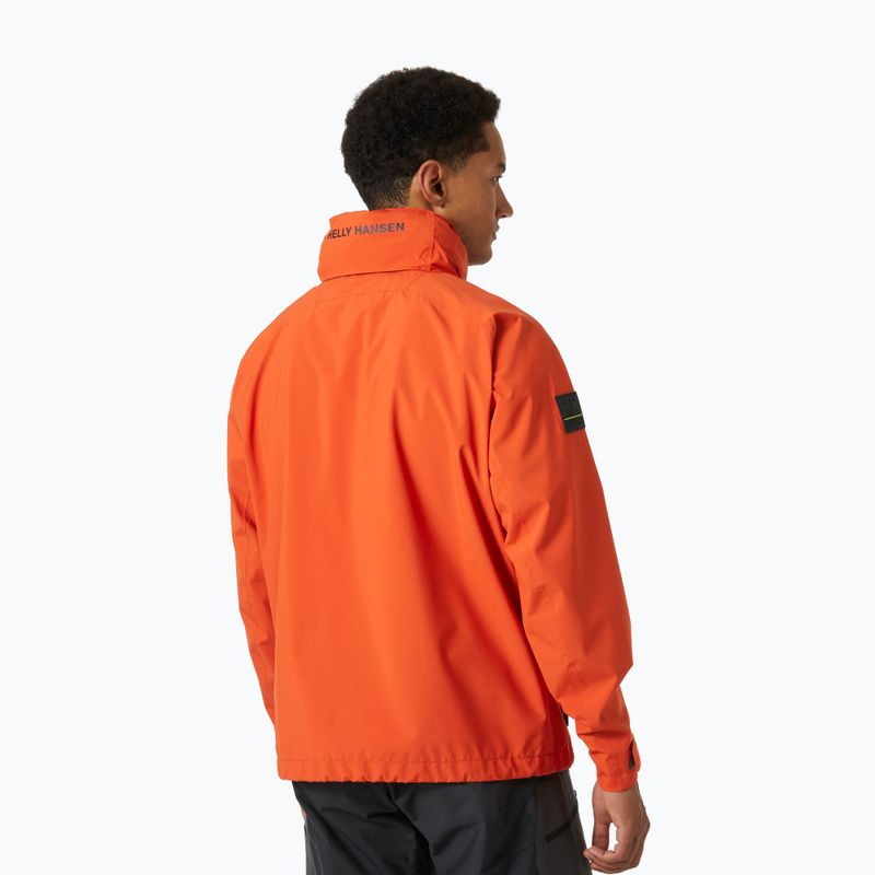 Мъжко ветроходно яке Helly Hansen HP Racing Hooded patrol orange 2