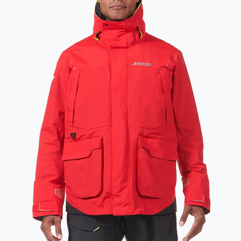 Мъжко ветроходно яке Musto BR1 Channel true red