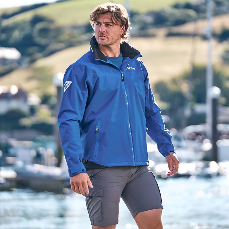 Мъжко ветроходно яке Musto BR1 Solent racer blue 8