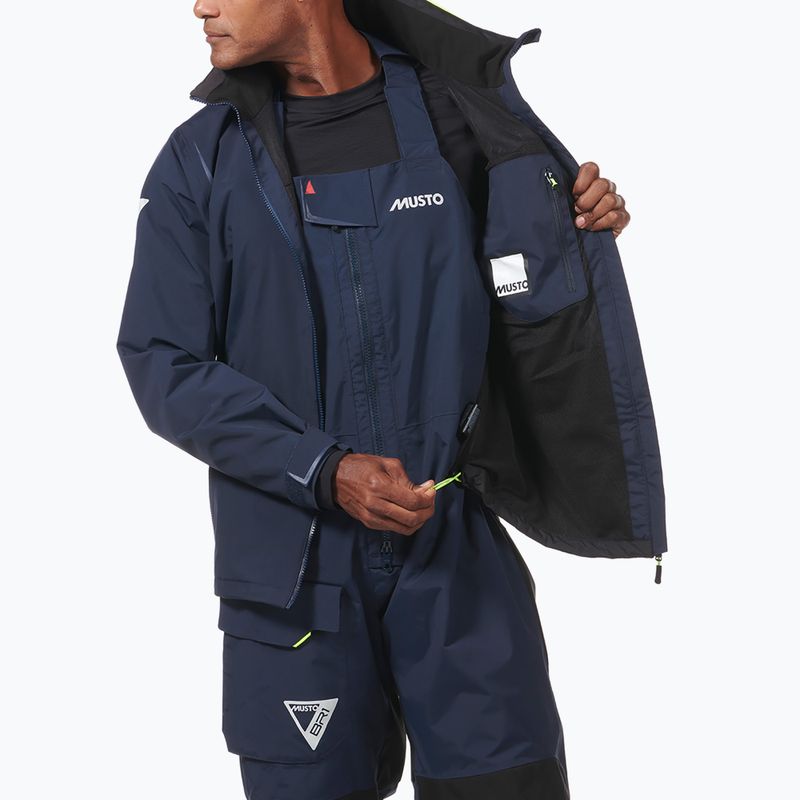 Мъжко ветроходно яке Musto BR1 Solent racer blue 4