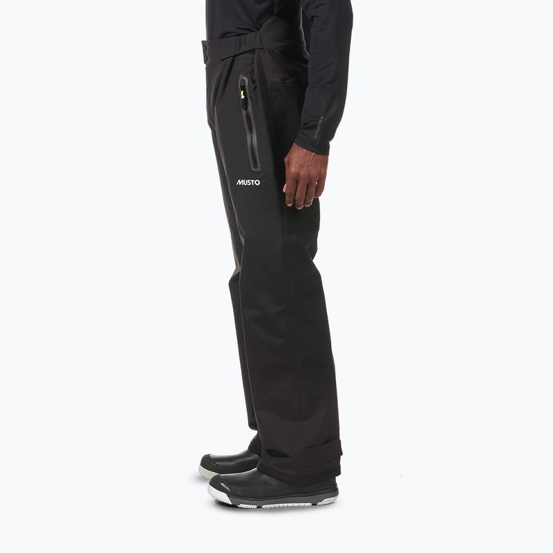 Musto BR1 Solent Hi-Back панталон за ветроходство черен 3
