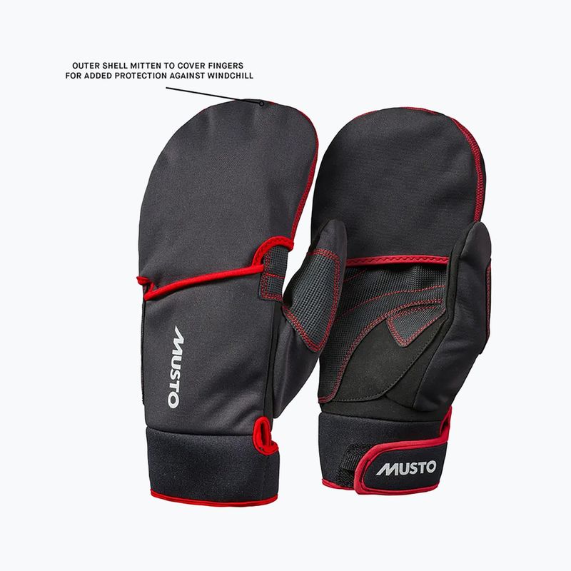 Ръкавици за ветроходство Musto Performance Winter 2.0 black 2