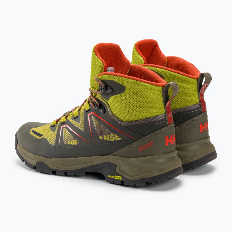 Helly Hansen Cascade Mid HT мъжки ботуши за трекинг неонов мъх/полезно зелено 4