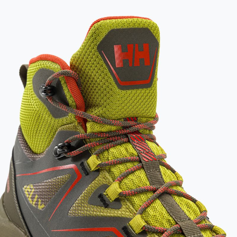 Helly Hansen Cascade Mid HT мъжки ботуши за трекинг неонов мъх/полезно зелено 10