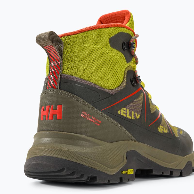 Helly Hansen Cascade Mid HT мъжки ботуши за трекинг неонов мъх/полезно зелено 11