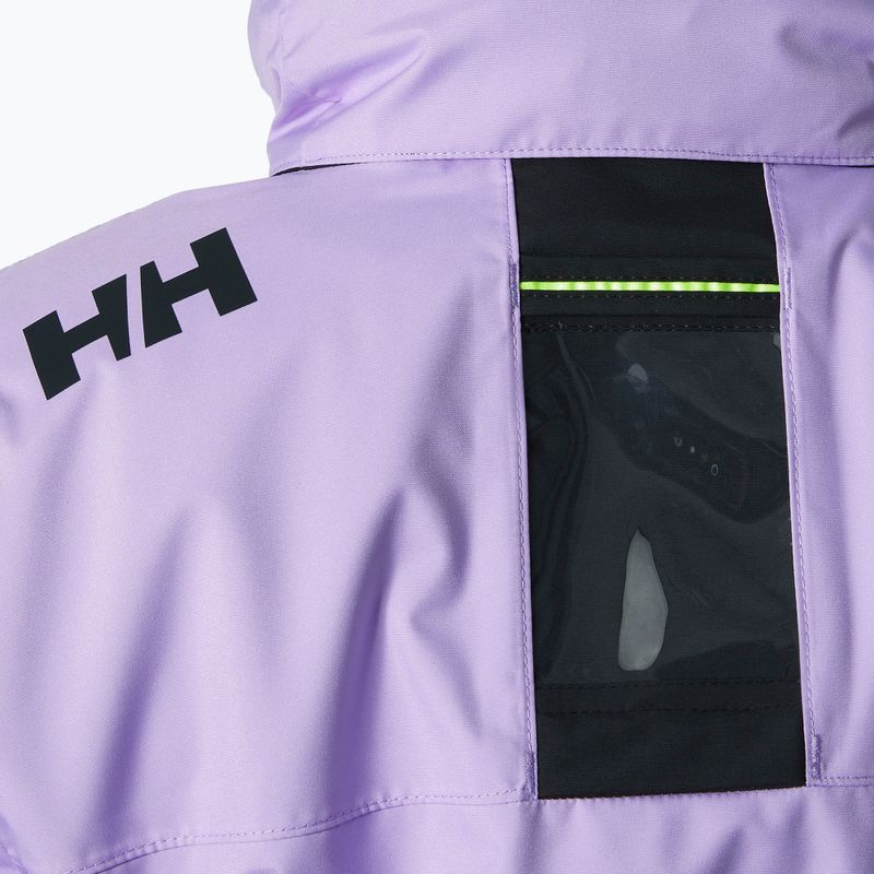 Ветроходно яке за жени Helly Hansen Crew Hooded Midlayer heather 5