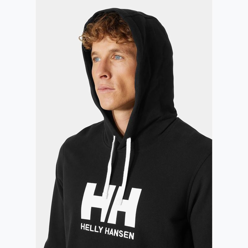 Мъжки суитшърт Helly Hansen HH Logo Hoodie black 3