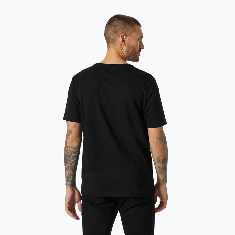 Мъжка тениска Helly Hansen HH Logo black 2