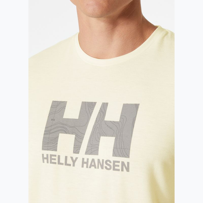Мъжка тениска Helly Hansen Skog Recycled Graphic snow 3