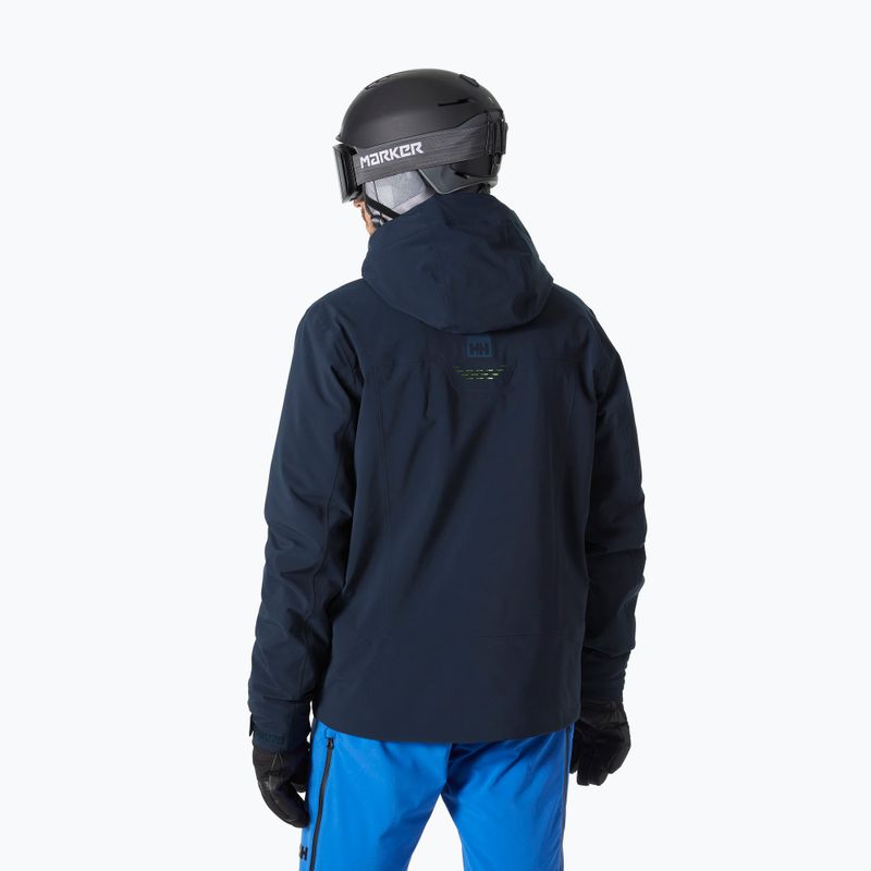 Мъжко ски яке Helly Hansen Alpha Lifaloft navy 2
