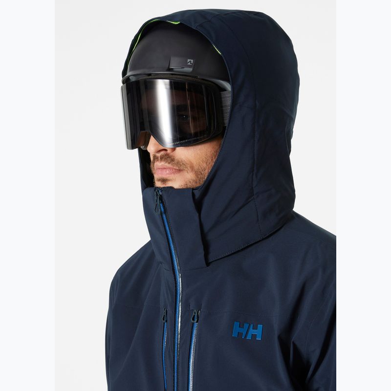Мъжко ски яке Helly Hansen Alpha Lifaloft navy 3