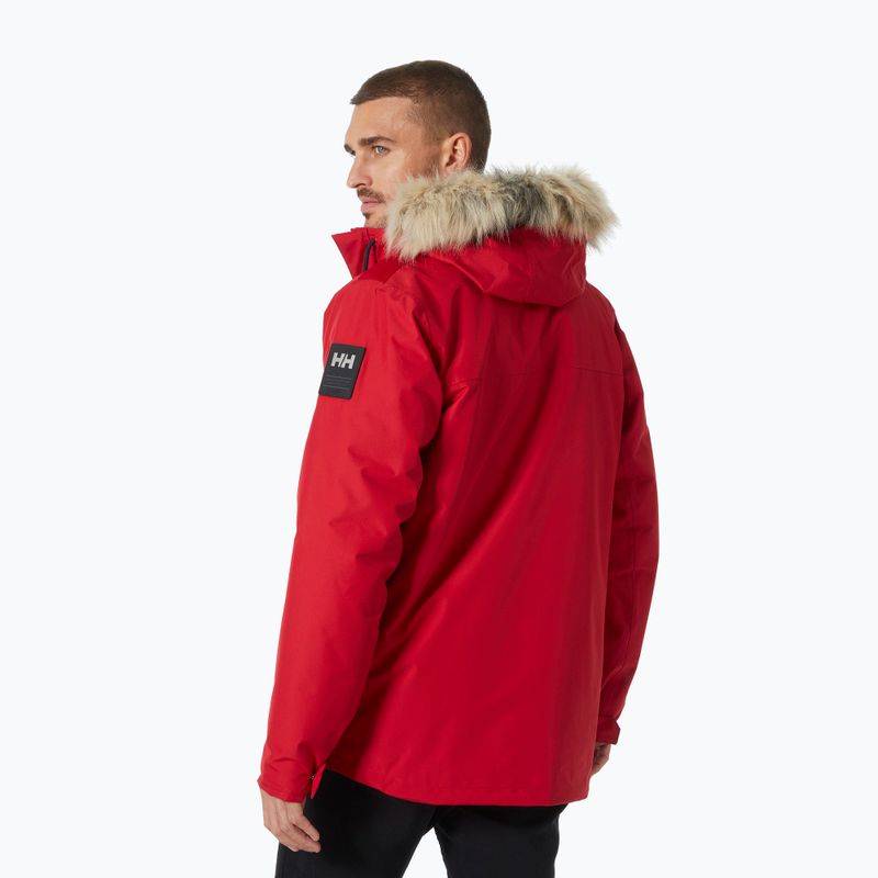 Helly Hansen мъжко пухено яке Coastal 3.0 Parka червено 2