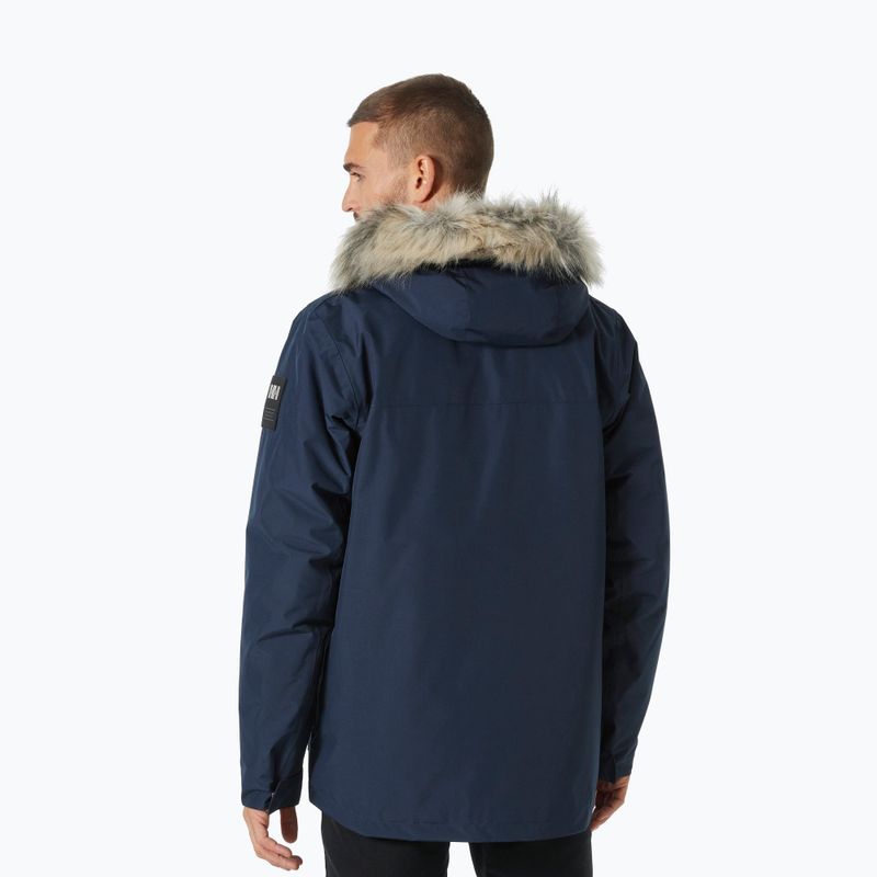 Мъжки Helly Hansen Coastal 3.0 Parka пухено яке в тъмносиньо 2