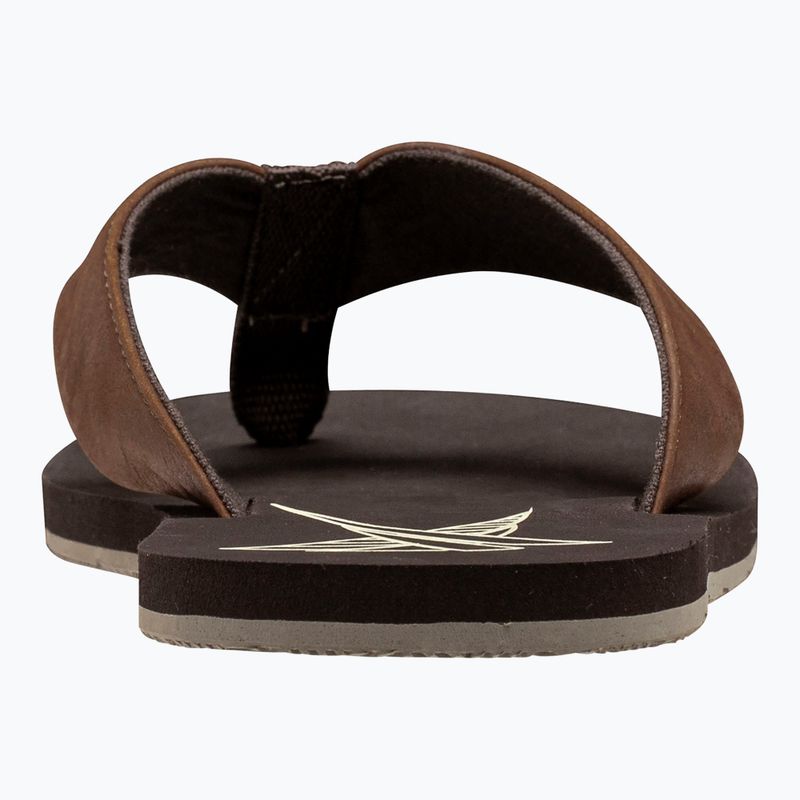 Мъжки джапанки Helly Hansen Seasand 2 Leather Sandals espresso / fallen rock / c 3