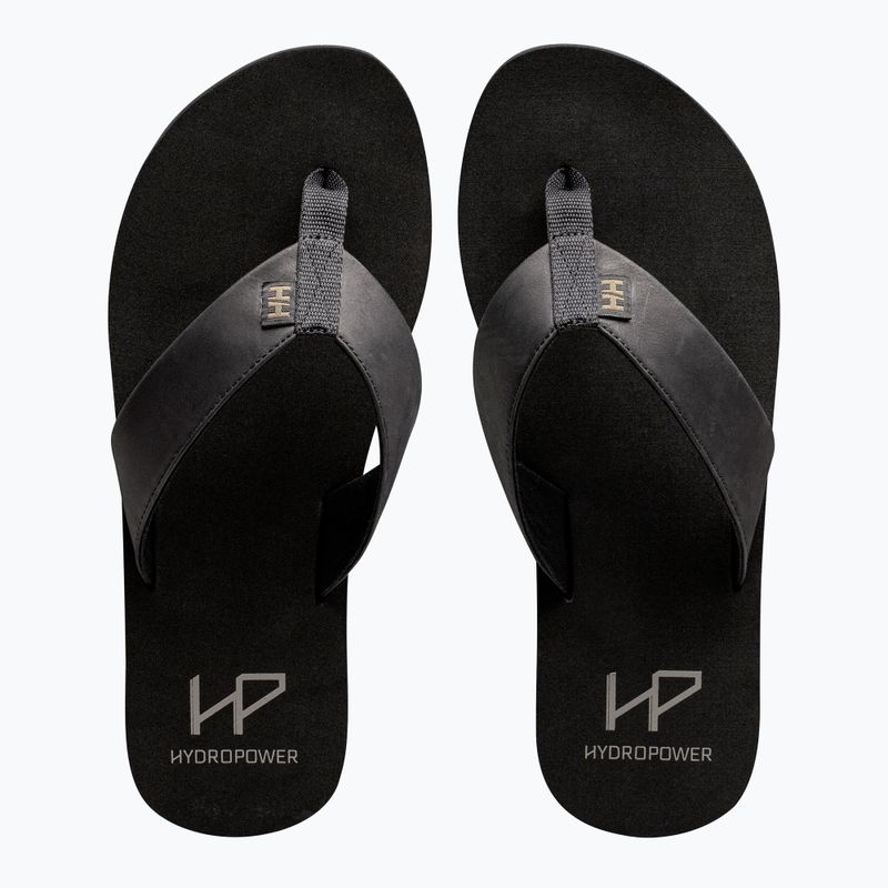 Мъжки джапанки Helly Hansen Seasand 2 Leather Sandals black / fallen rock 5