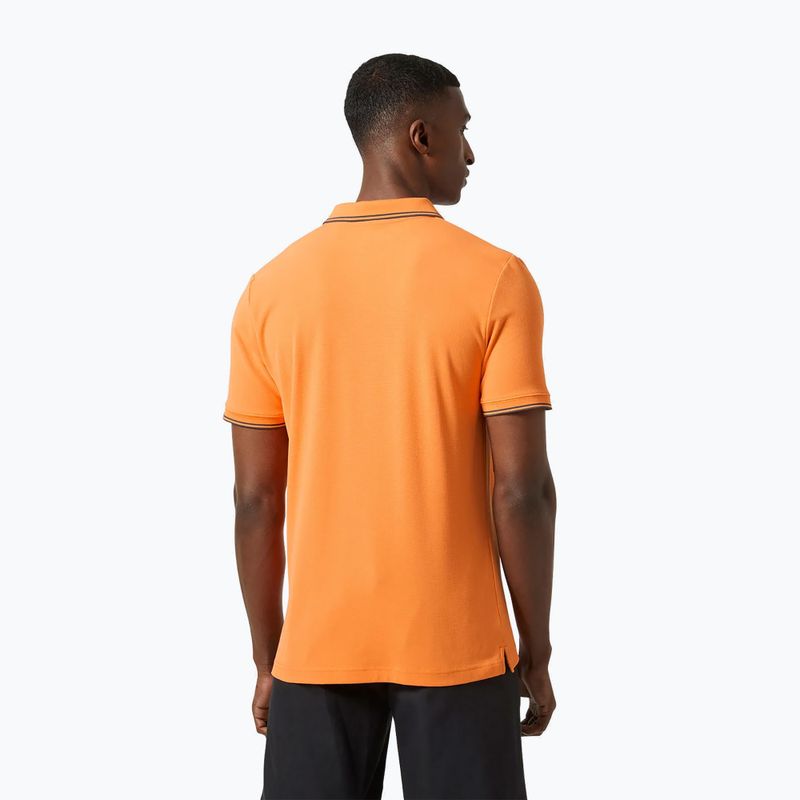 Мъжка поло тениска Helly Hansen Kos Polo poppy orange 2