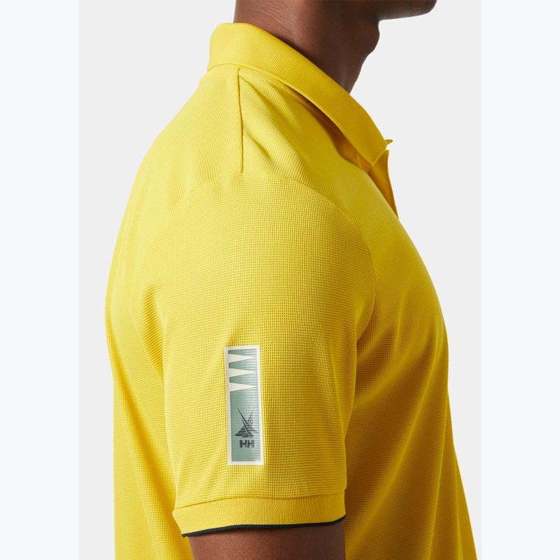 Мъжка тениска Helly Hansen Ocean Polo gold rush 4