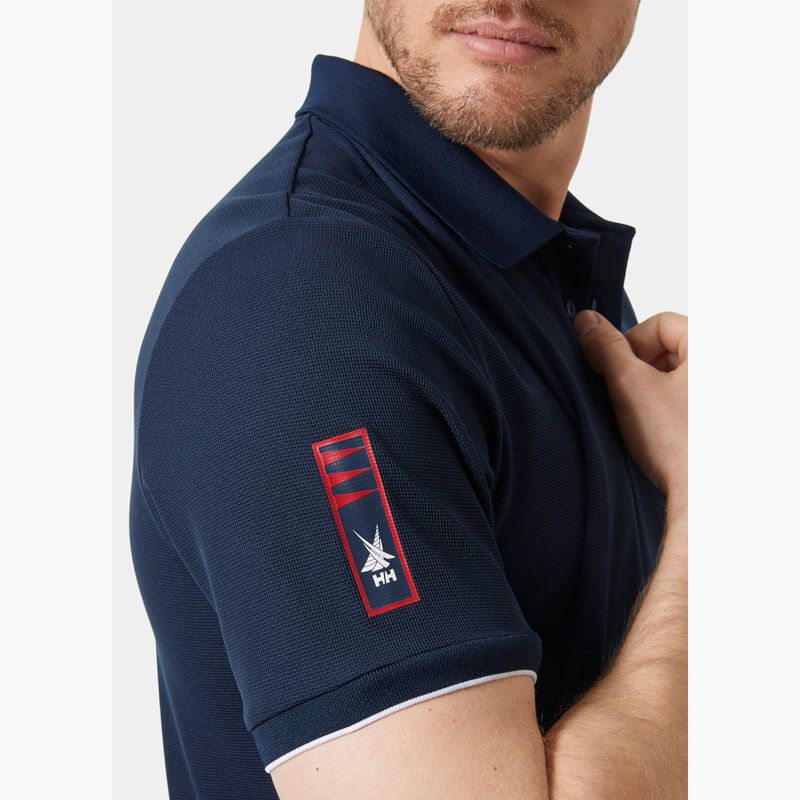 Мъжка тениска Helly Hansen Ocean Polo Shirt navy 34207_599 4