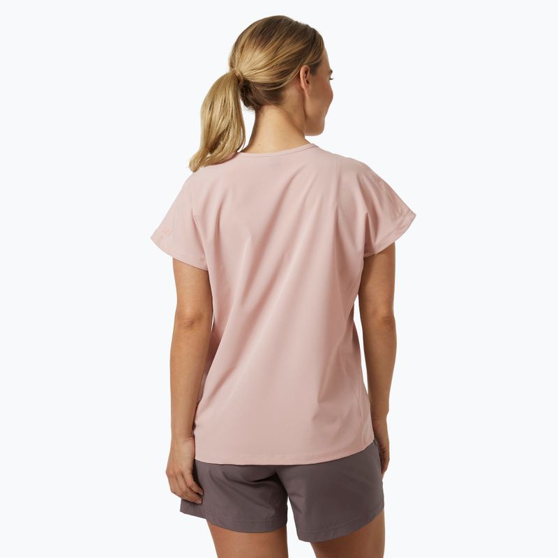 Дамска тениска Helly Hansen Thalia Summer Top pink cloud 2