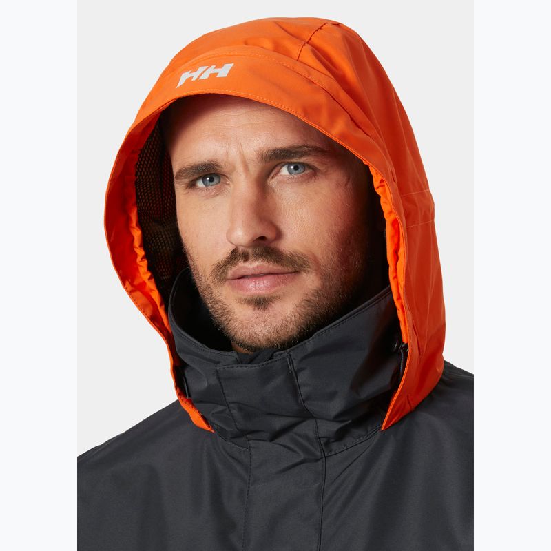 Helly Hansen Salt Inshore мъжко яке за ветроходство, червено 3