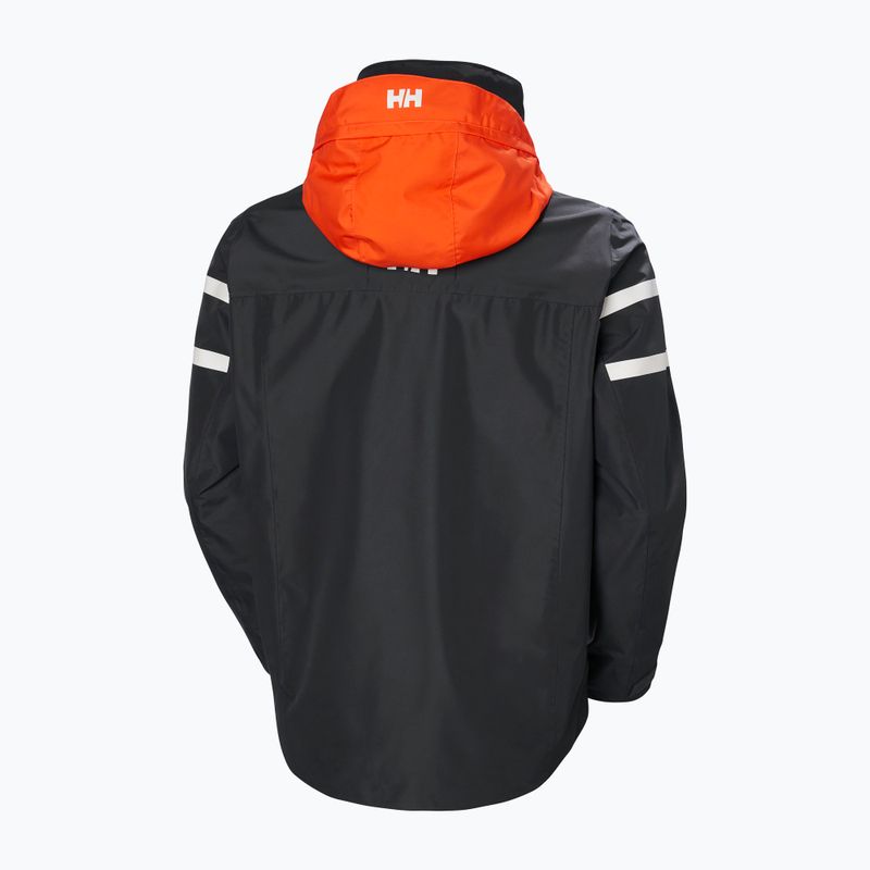 Helly Hansen Salt Inshore мъжко яке за ветроходство, червено 9