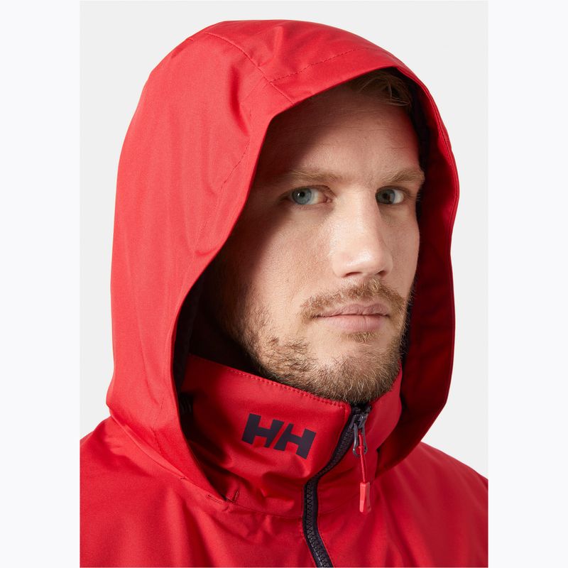 Мъжко ветроходно яке Helly Hansen Crew Hooded Midlayer 2 red 3