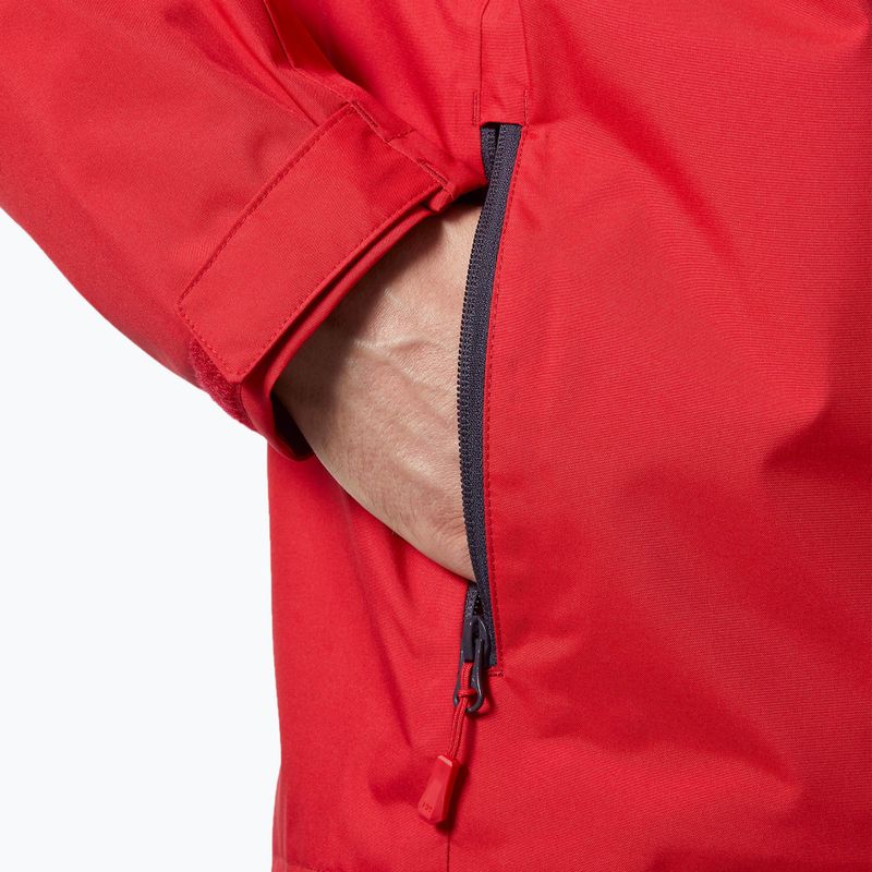 Мъжко ветроходно яке Helly Hansen Crew Hooded Midlayer 2 red 4