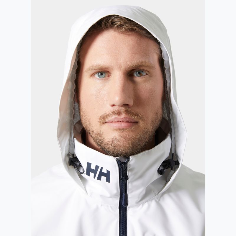 Мъжко яке за ветроходство Helly Hansen Crew Hooded 2.0 white 5