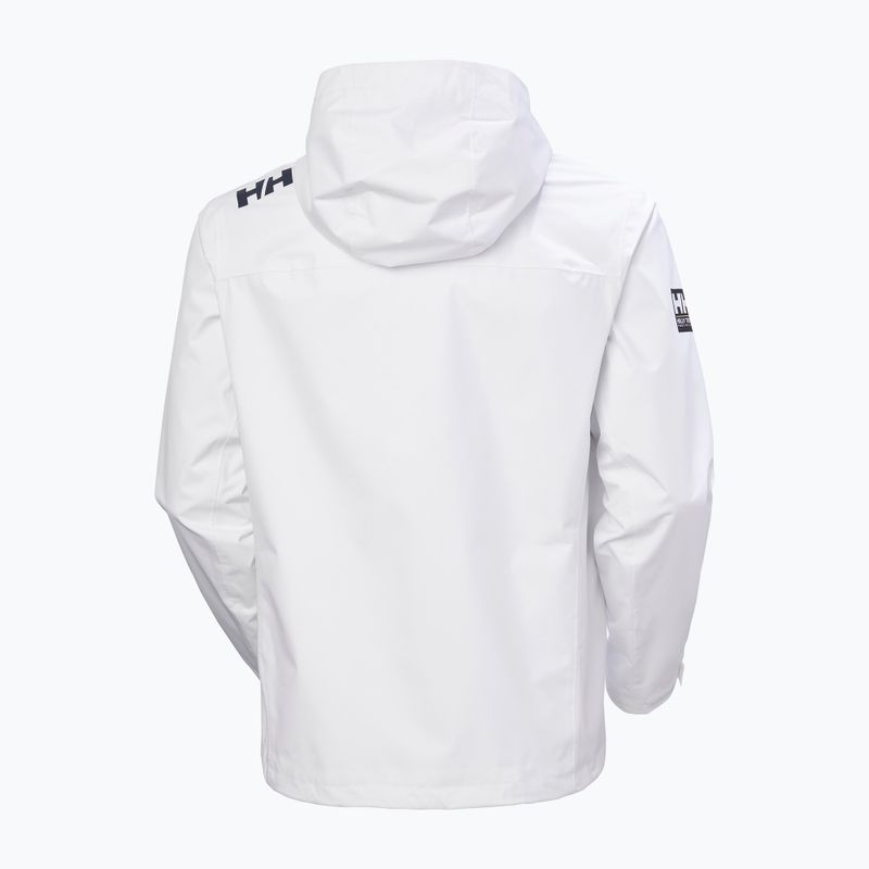 Мъжко яке за ветроходство Helly Hansen Crew Hooded 2.0 white 8