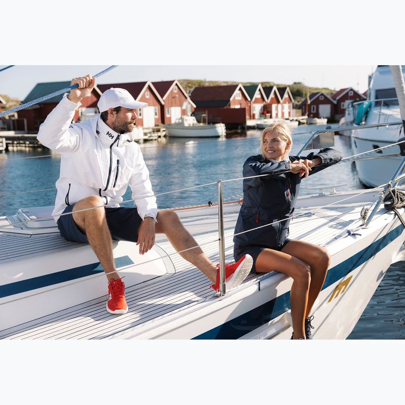 Мъжко яке за ветроходство Helly Hansen Crew Hooded 2.0 white 12