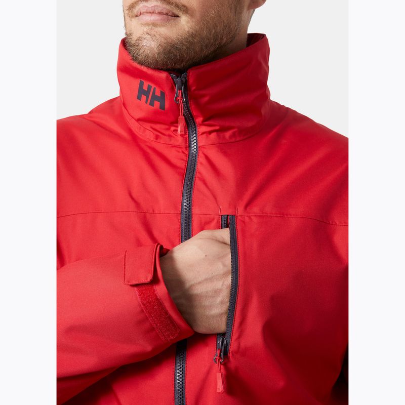 Мъжко ветроходно яке Helly Hansen Crew Midlayer 2 red 3