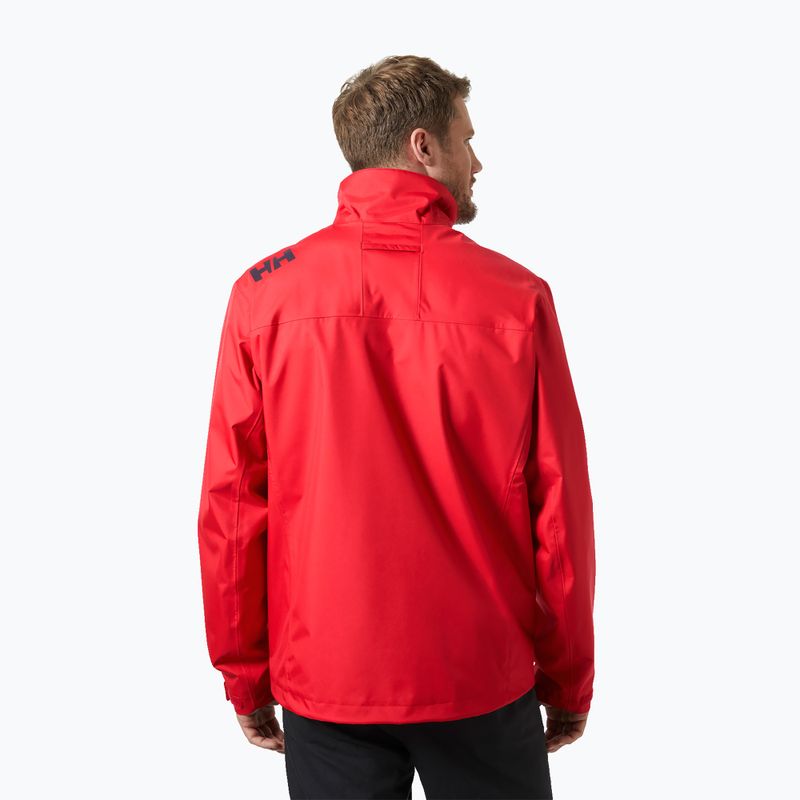 Мъжко ветроходно яке Helly Hansen Crew 2.0 red 2