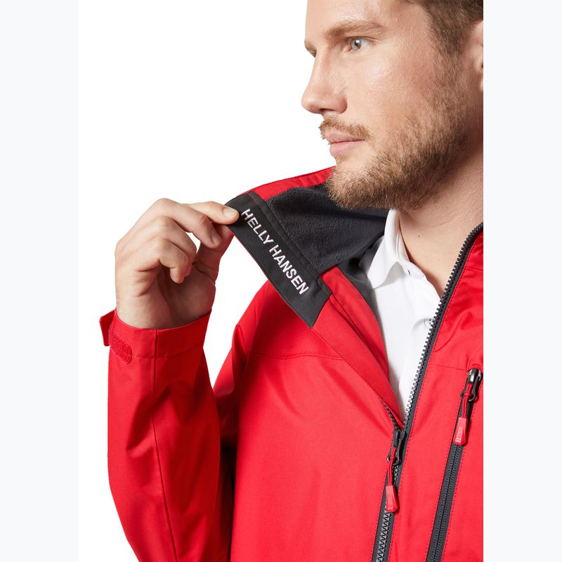 Мъжко ветроходно яке Helly Hansen Crew 2.0 red 3